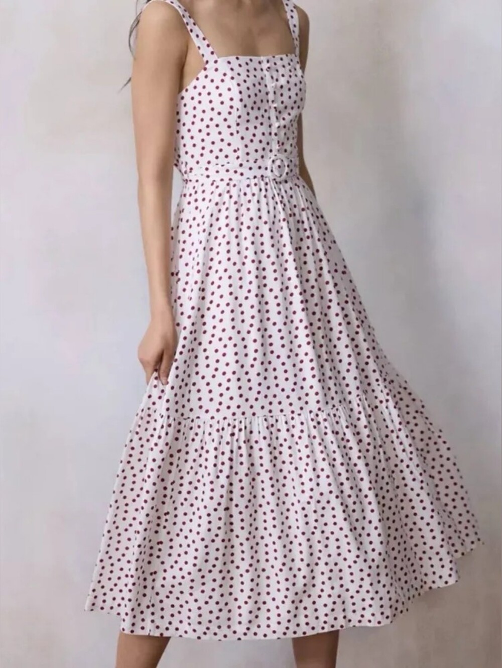 LC Lauren Conrad Polka Dot Sundress